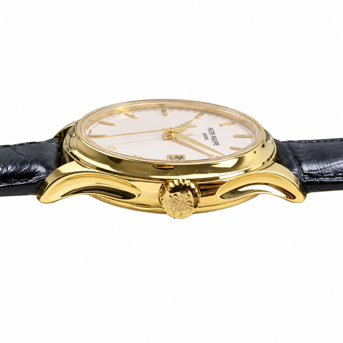 Patek Philippe Calatrava Yellow Gold White Dial 39mm