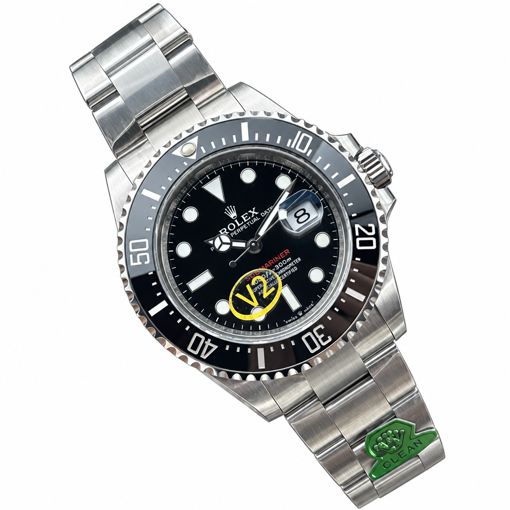 Rolex Submariner Date Black Dial Ceramic Bezel Oyster Bracelet Oystersteel