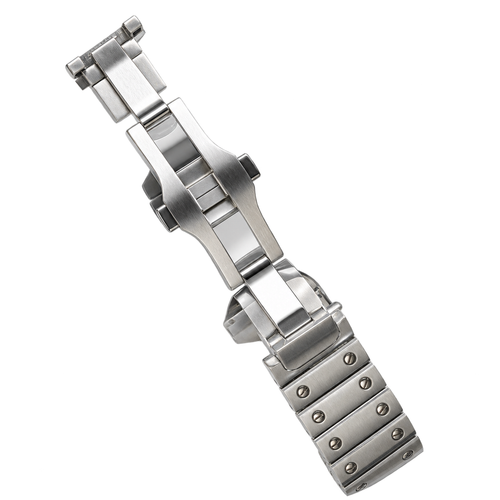 Cartier Santos de Cartier Large Stainless Steel Automatic Steel Bracelet Watch