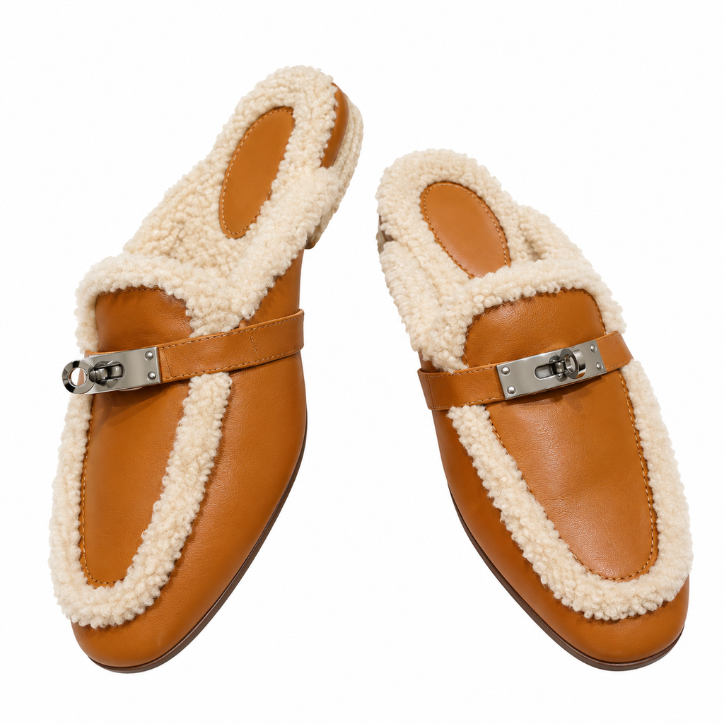 Hermès | Women’s Calfskin Leather Flats | Everyday French Luxury