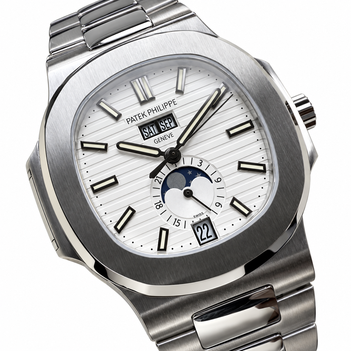 Patek Philippe Men's Watch 40.5mm – Stainless Steel Automatic