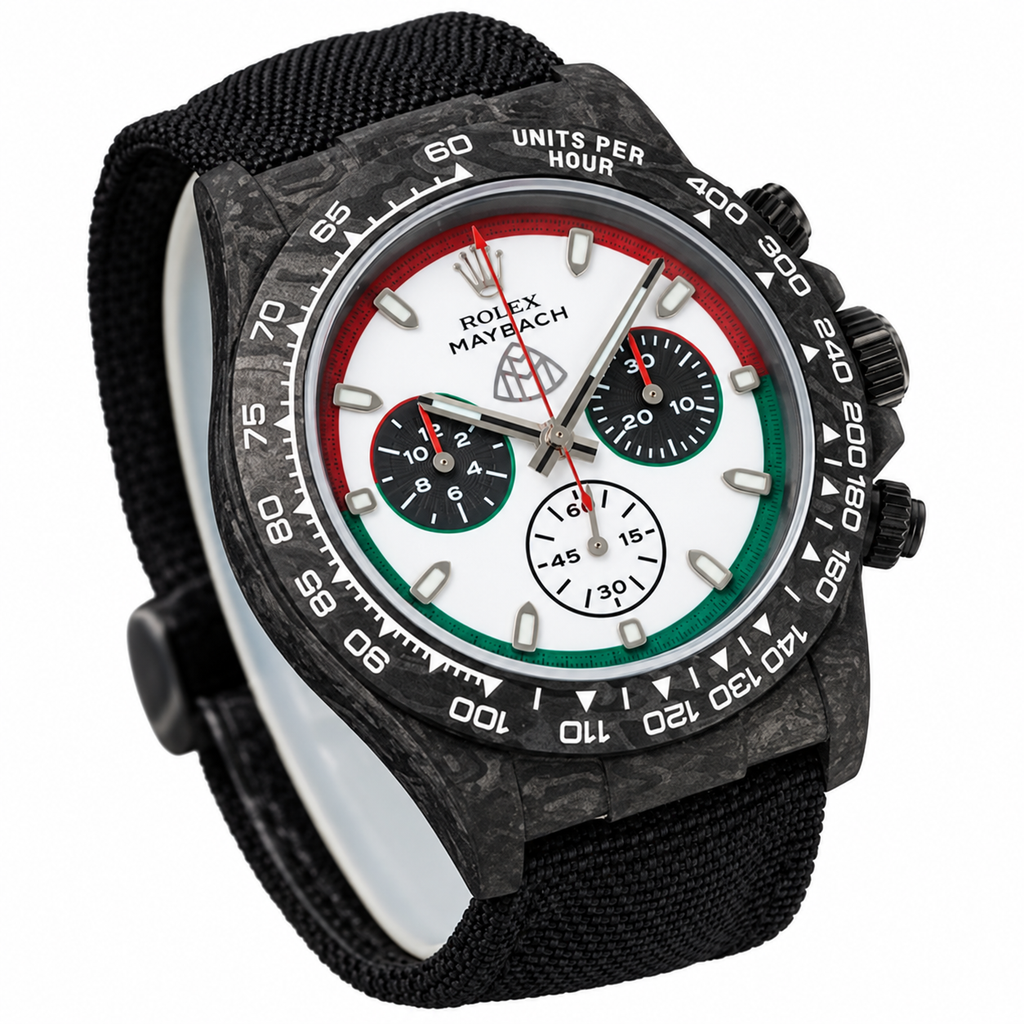 Rolex 40mm Luxury Watch — 40×12mm Slim Profile