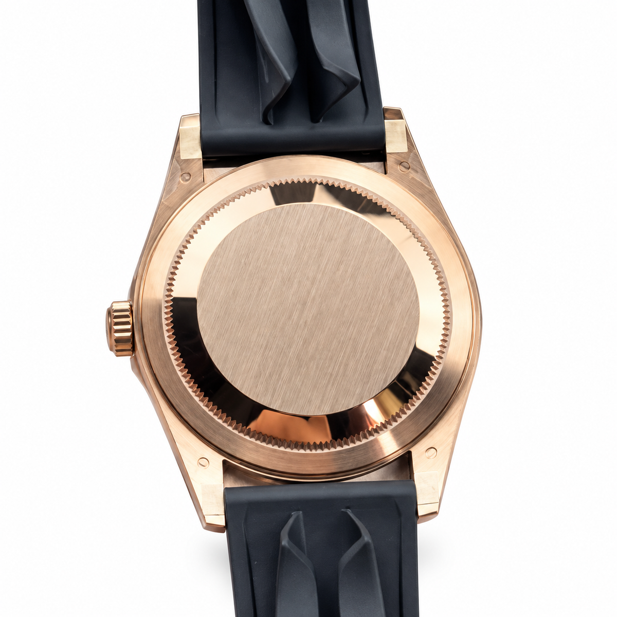 Rolex Sky-Dweller Rose Gold Chocolate Dial Oysterflex Watch
