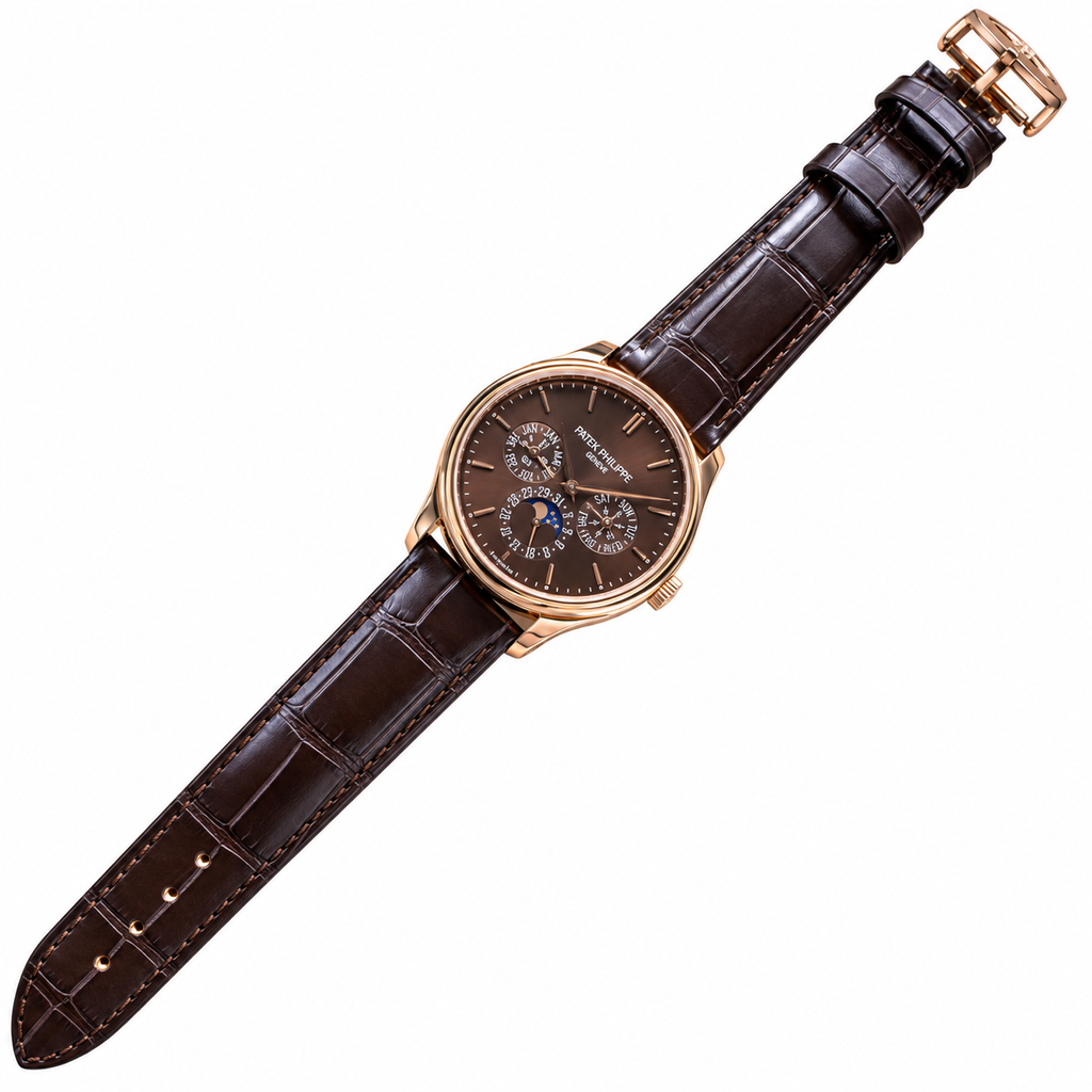 Patek Philippe Grand Complications 5327R Rose Gold Perpetual Calendar Chocolate Dial