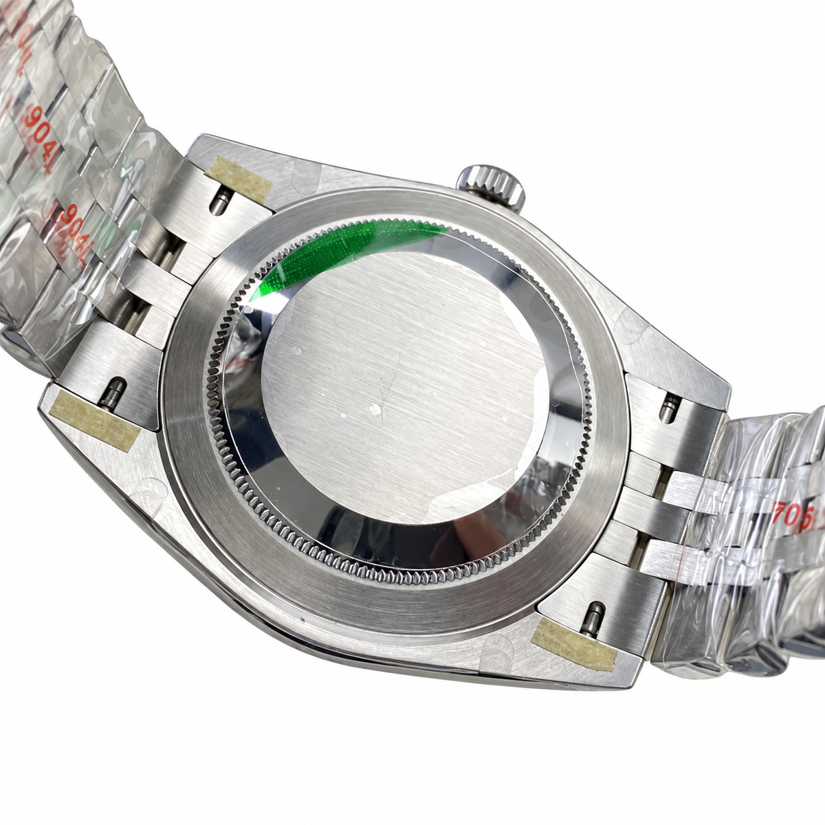 Rolex Datejust 41mm White Roman Dial Fluted Bezel Jubilee Bracelet Oystersteel