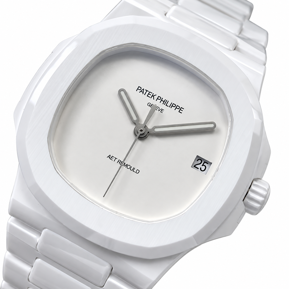 Patek Philippe Nautilus AET Remould Full White Ceramic