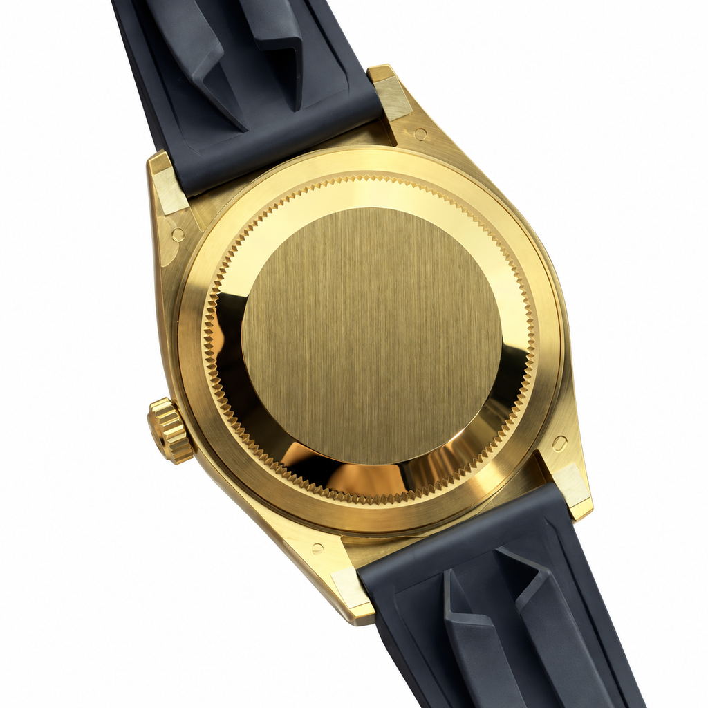 Rolex Sky-Dweller Yellow Gold Champagne Dial Oysterflex Watch