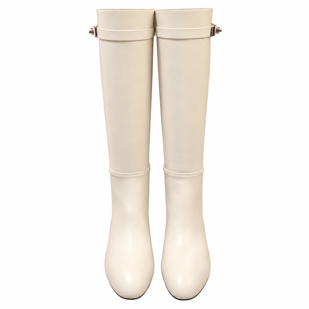 Hermès | Women’s Artisan Calfskin Low-Heel Shoes | Quiet Luxury French Design