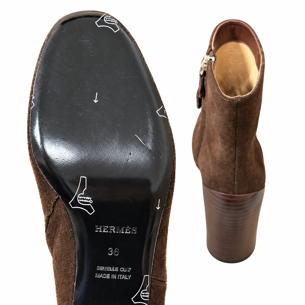 Hermès | Women’s Polished Calfskin Shoes | French Luxury for the Corner Office