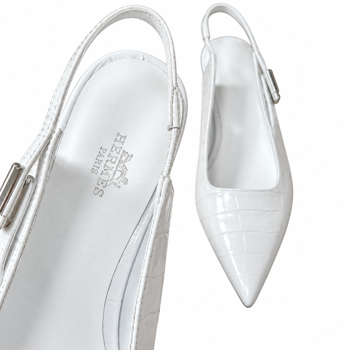 Hermès | Women’s Heeled Calfskin Shoes | Elevated French Luxury for Every Occasion