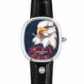 Patek Philippe Men's Watch – Rectangular Steel Automatic