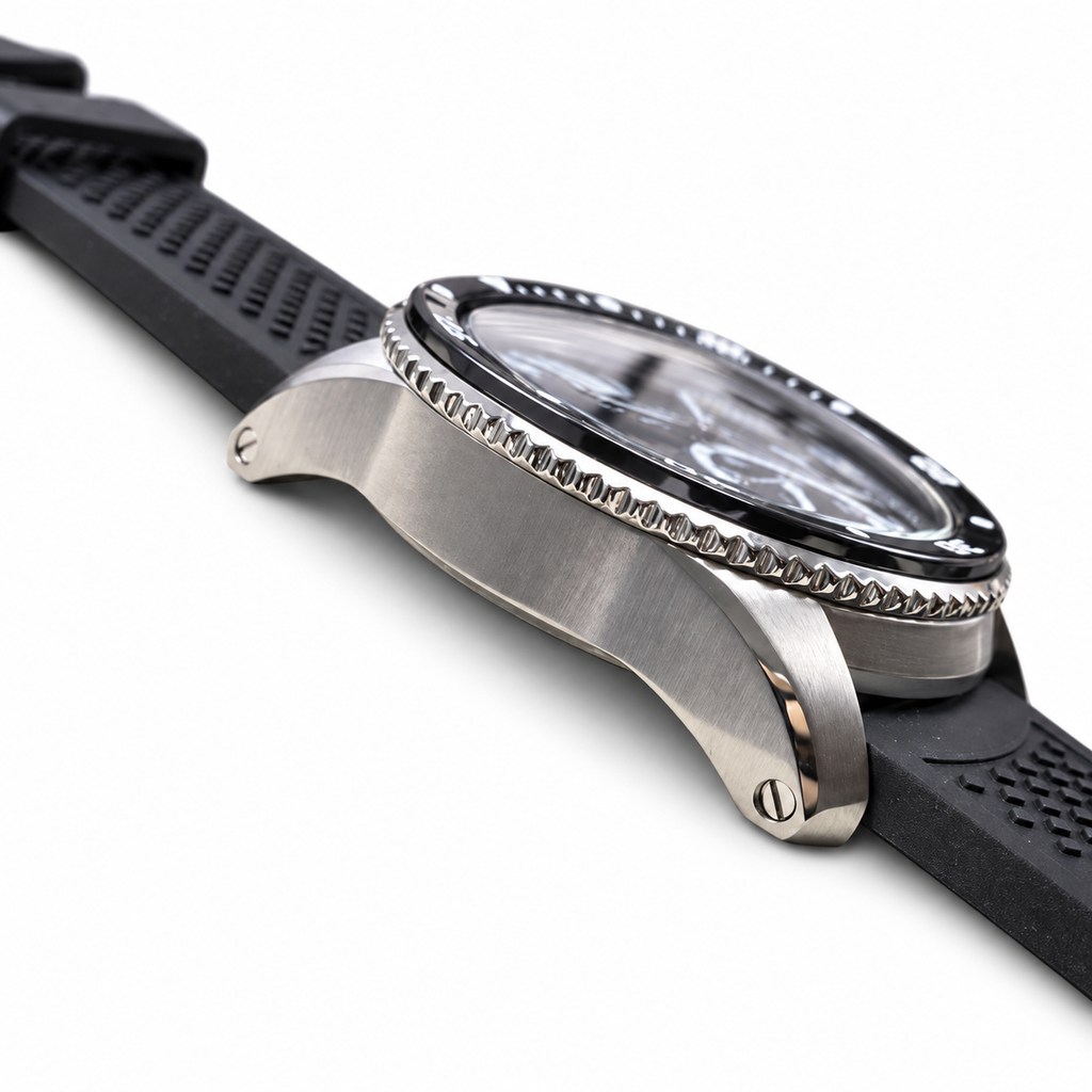 Cartier Calibre de Cartier Diver Steel Black Ceramic Bezel Blue Dial Automatic Watch