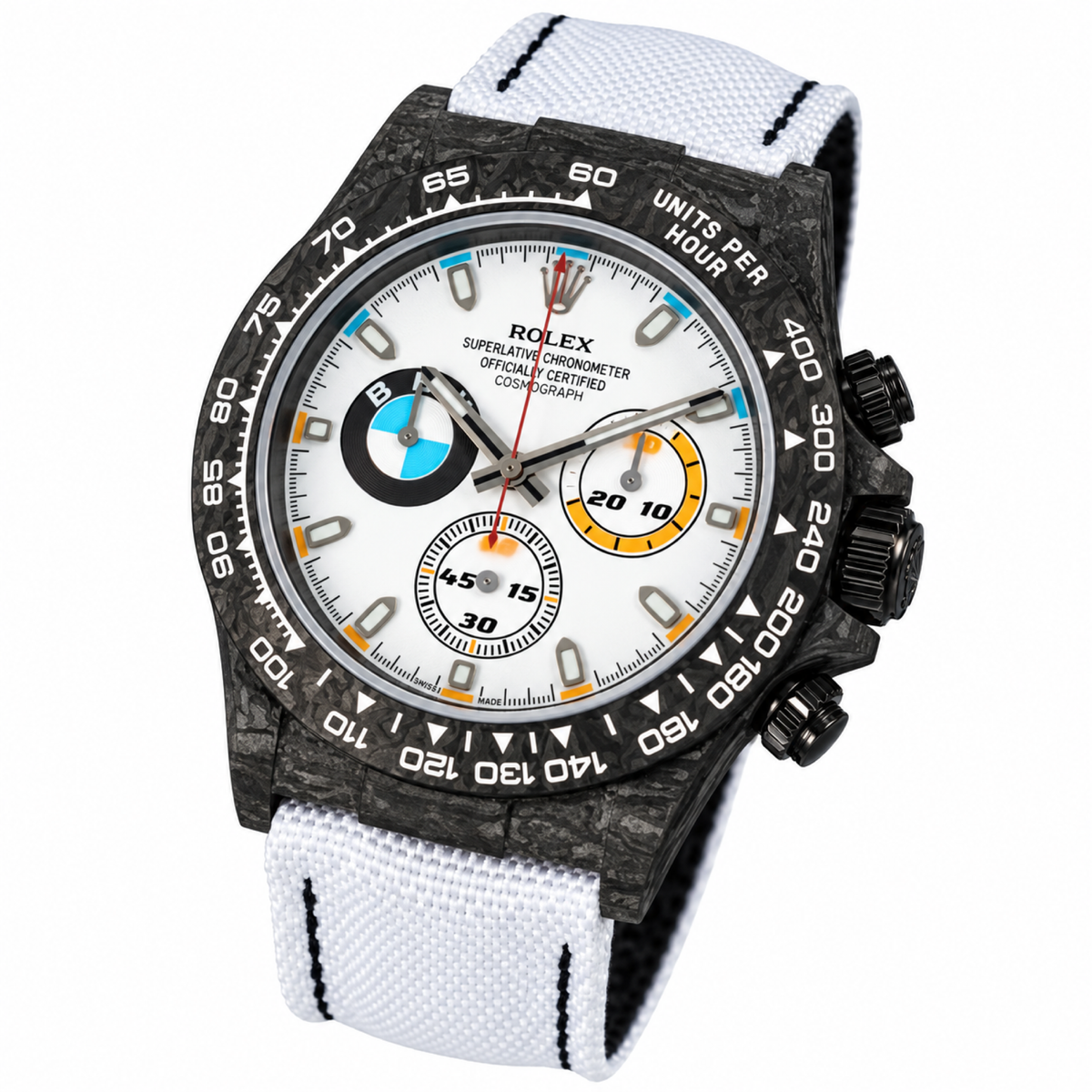 Rolex 40mm Luxury Watch — 40×12mm Slim Profile