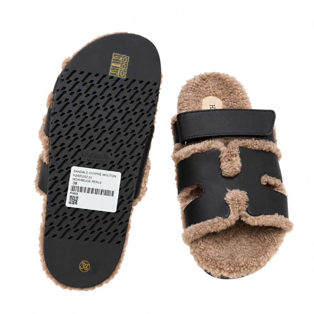 Hermès | Women’s Enduring Calfskin Sandals | Investment-Grade French Luxury