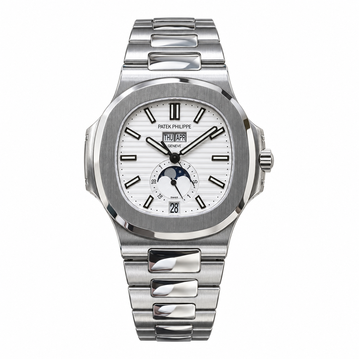 Patek Philippe Men's Watch 40.5mm – Stainless Steel Automatic