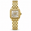 Cartier Panthère de Cartier Yellow Gold Diamond Bezel Pavé Dial Gold Bracelet Watch