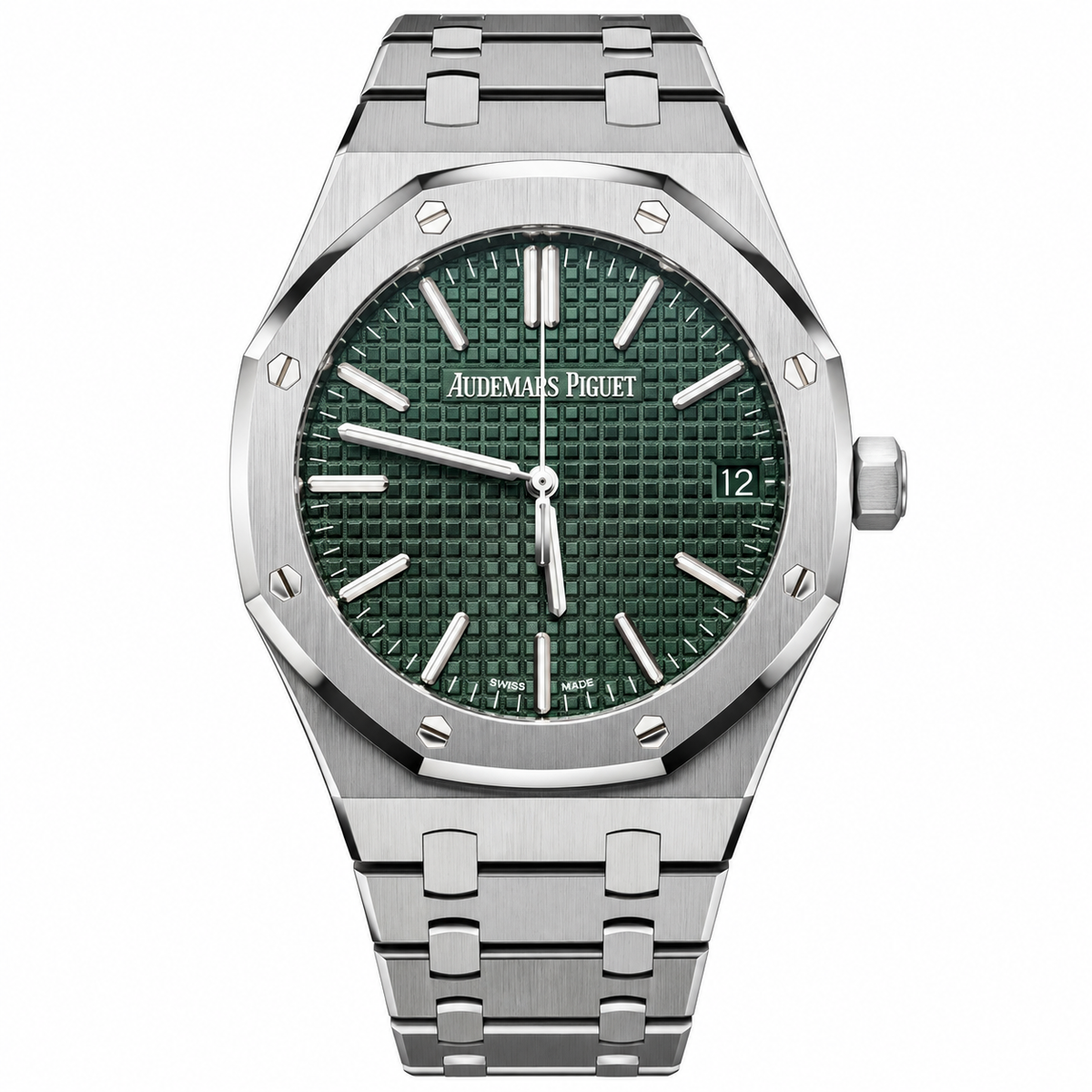 Audemars Piguet Royal Oak 41mm Steel Green Dial Watch