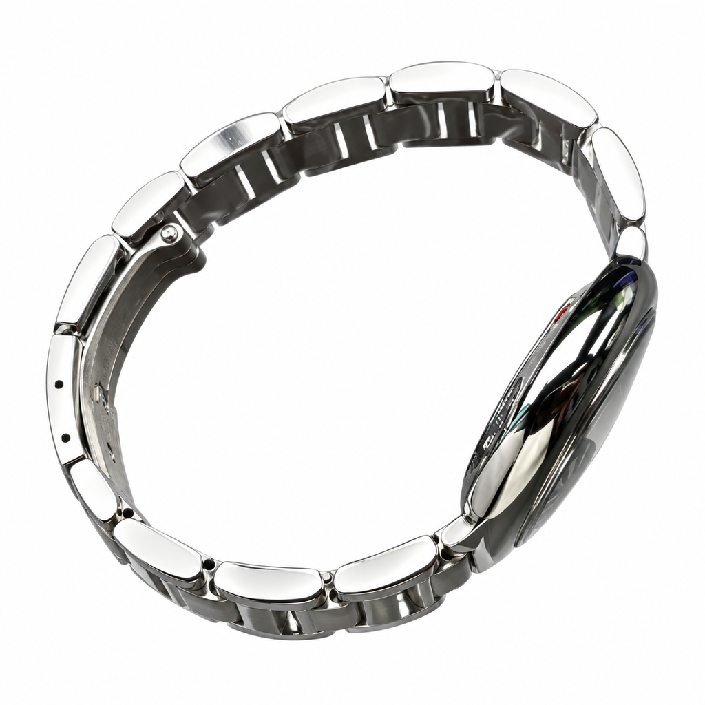 Cartier Ballon Bleu de Cartier 33mm Stainless Steel Silver Dial Roman Numeral Steel Bracelet Automatic Watch