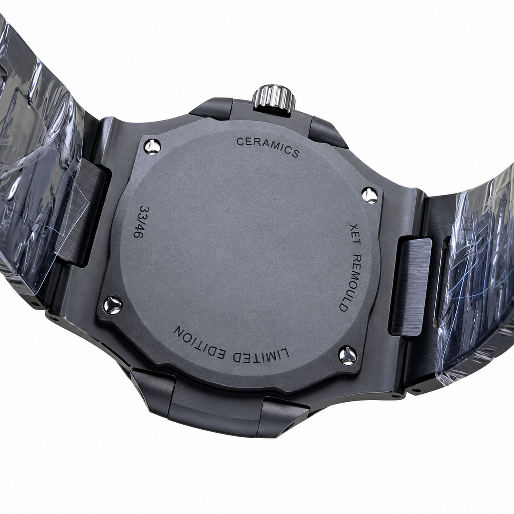 Patek Philippe Nautilus AET Remould Black Ceramic Pink Purple Gradient
