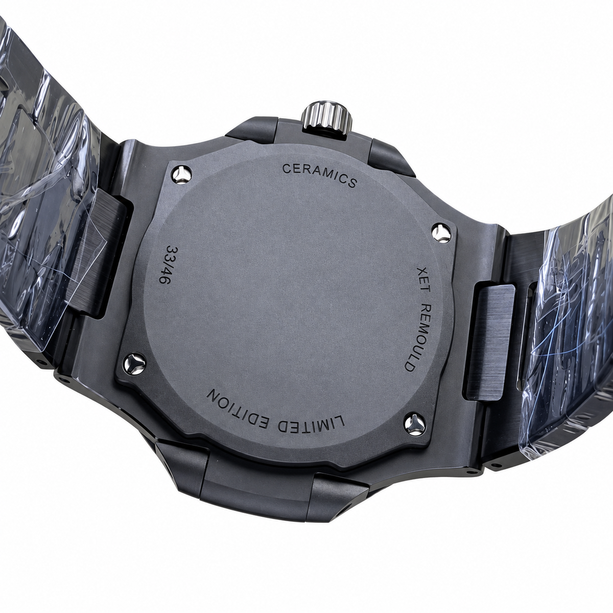 Patek Philippe Nautilus AET Remould Black DLC Aurora Purple