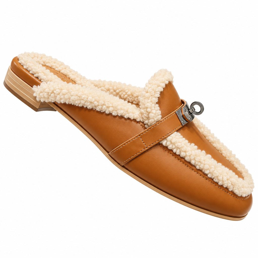 Hermès | Women’s Calfskin Leather Flats | Everyday French Luxury