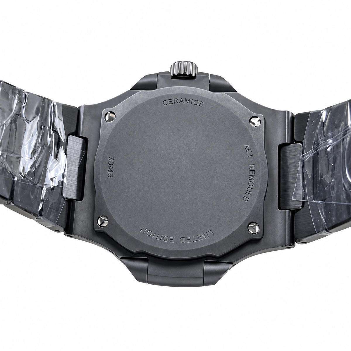 Patek Philippe Nautilus AET Remould Black Ceramic Yellow Green Gradient