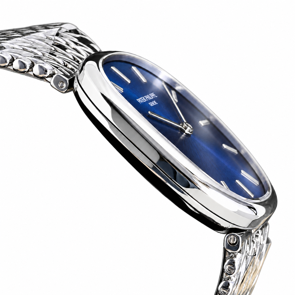 Patek Philippe Moon Phase Annual Calendar Diamond Watch