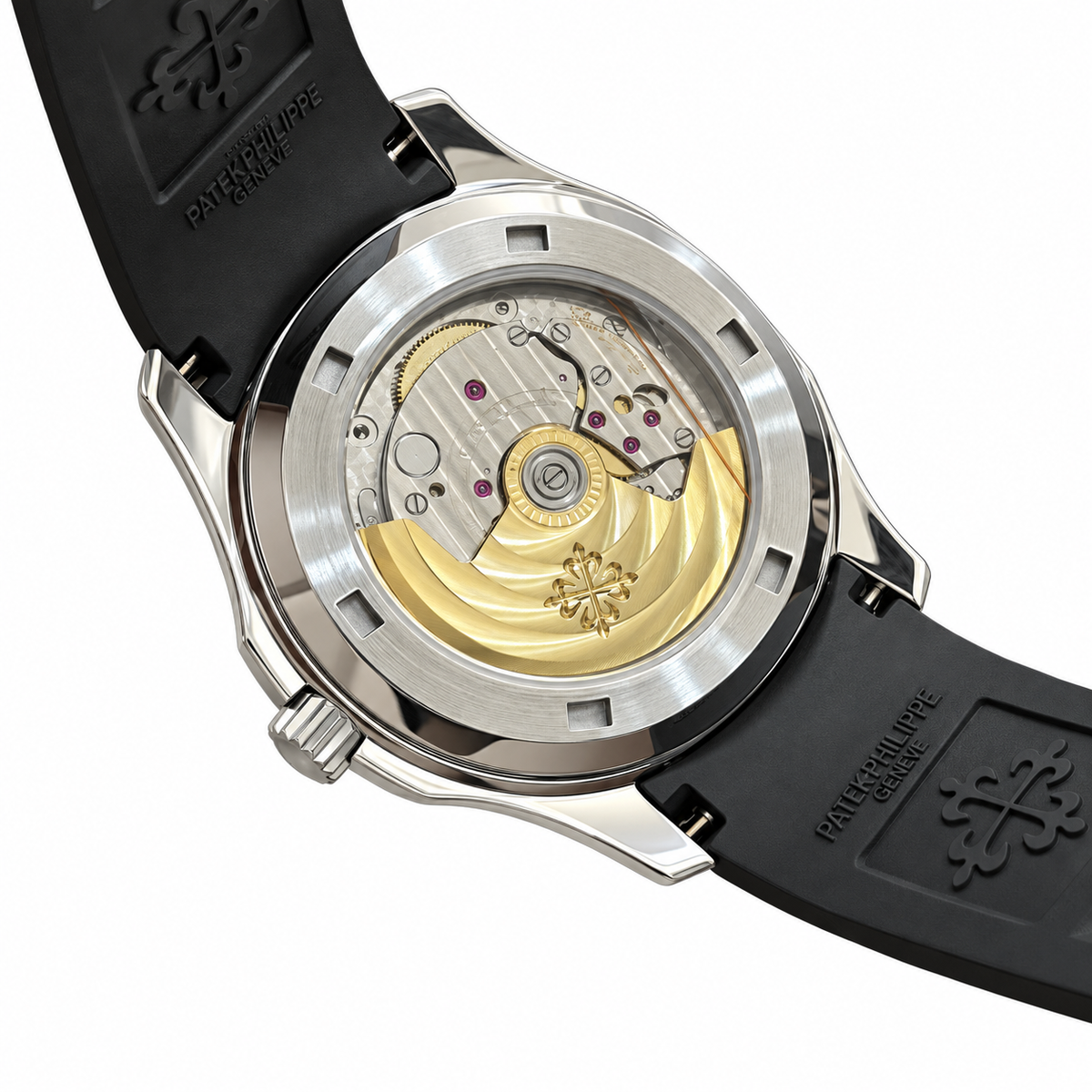 Patek Philippe Aquanaut Diamond Bezel Black Dial