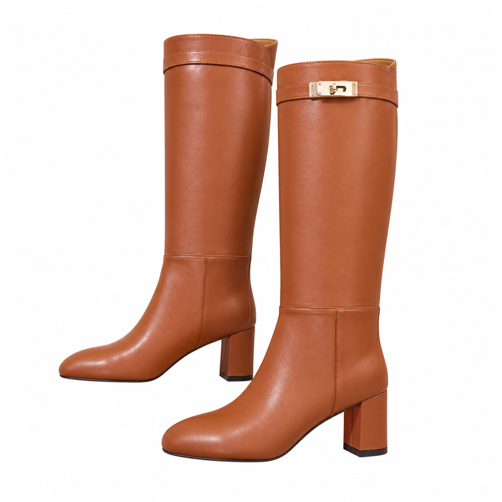 Hermès | Women’s Classic Full-Grain Leather Shoes | French Luxury Handcrafted