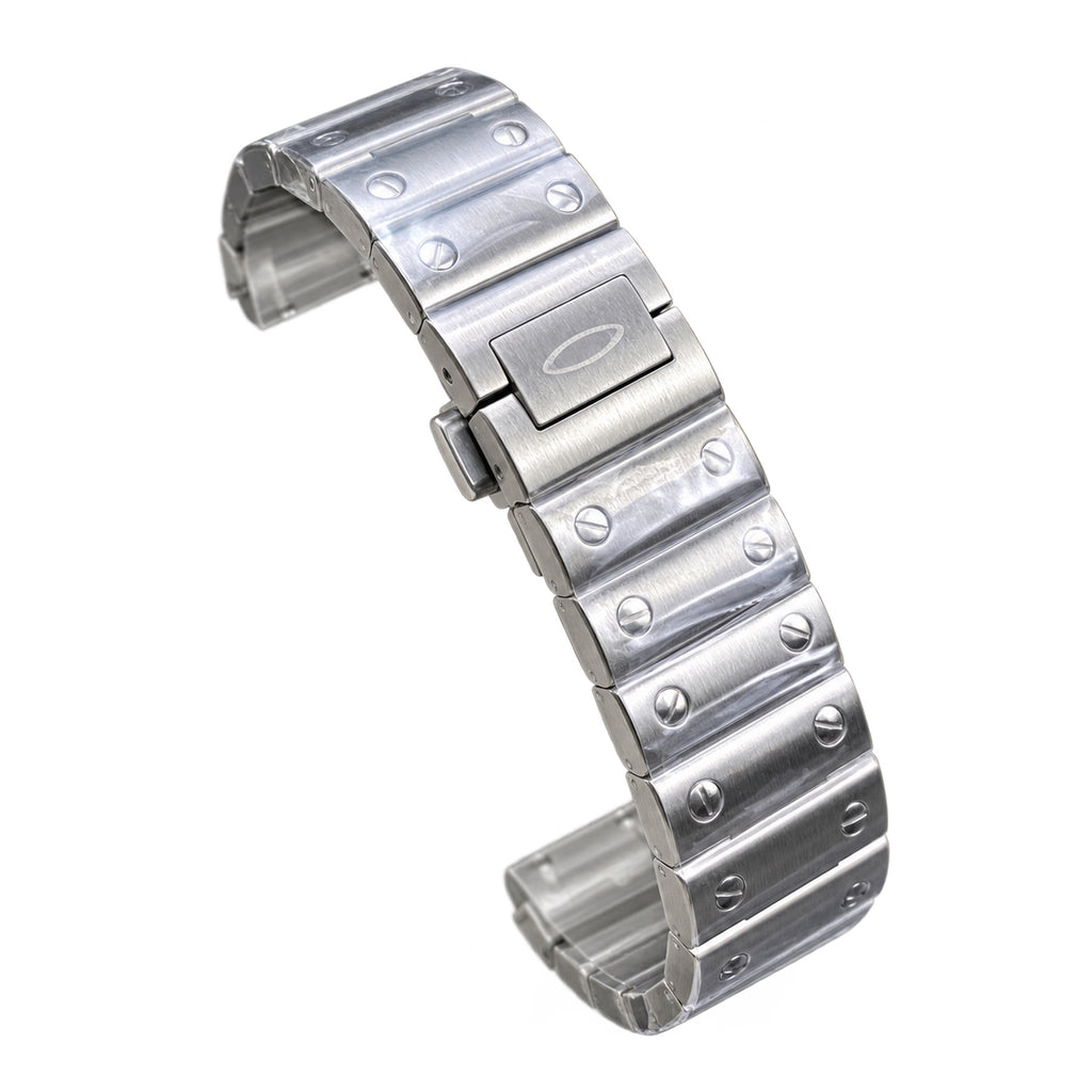 Cartier Santos de Cartier Steel White Dial Automatic Watch XL
