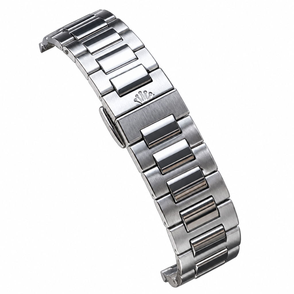 Patek Philippe Nautilus Ruby Baguette Steel Black Dial