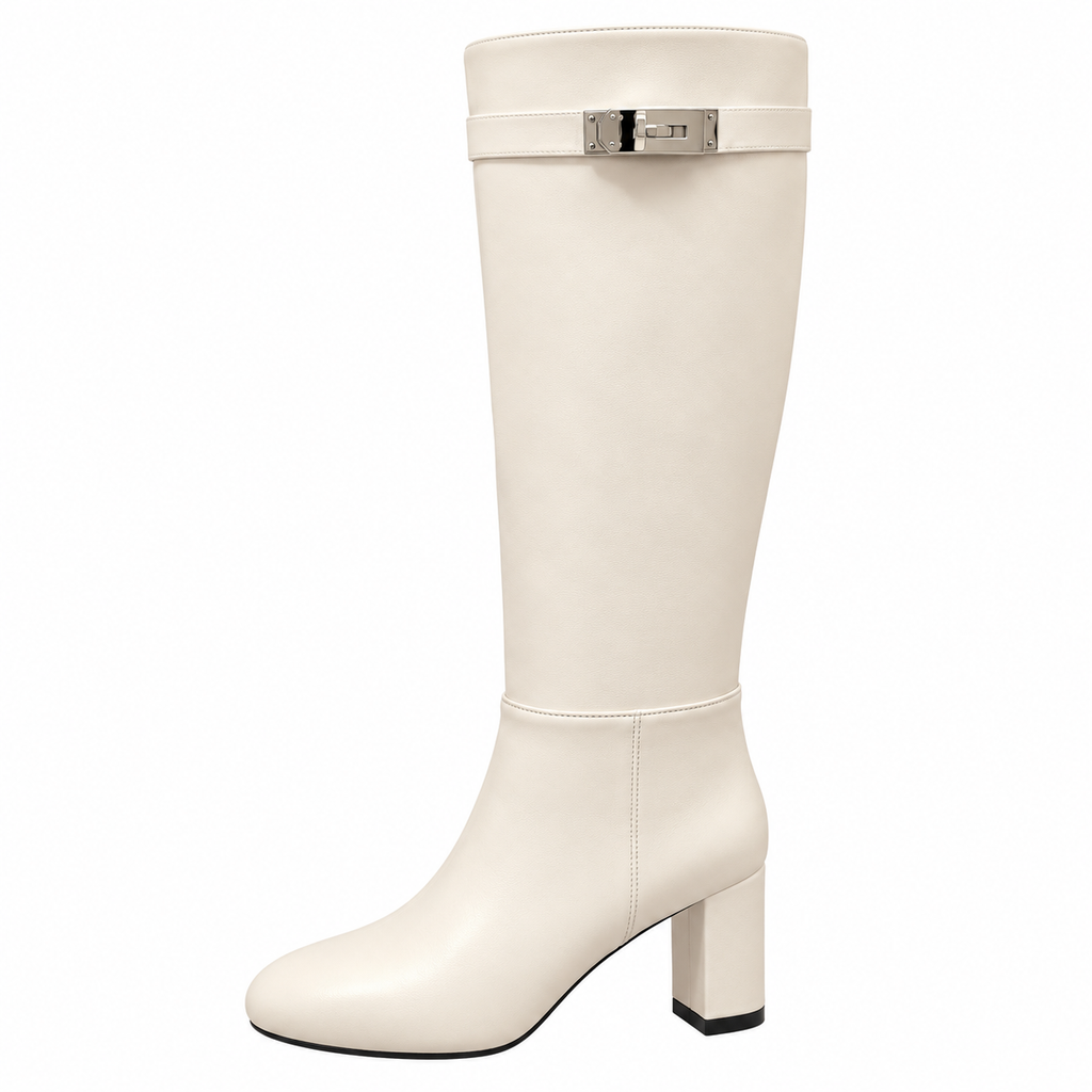 Hermès | Women’s Artisan Calfskin Low-Heel Shoes | Quiet Luxury French Design