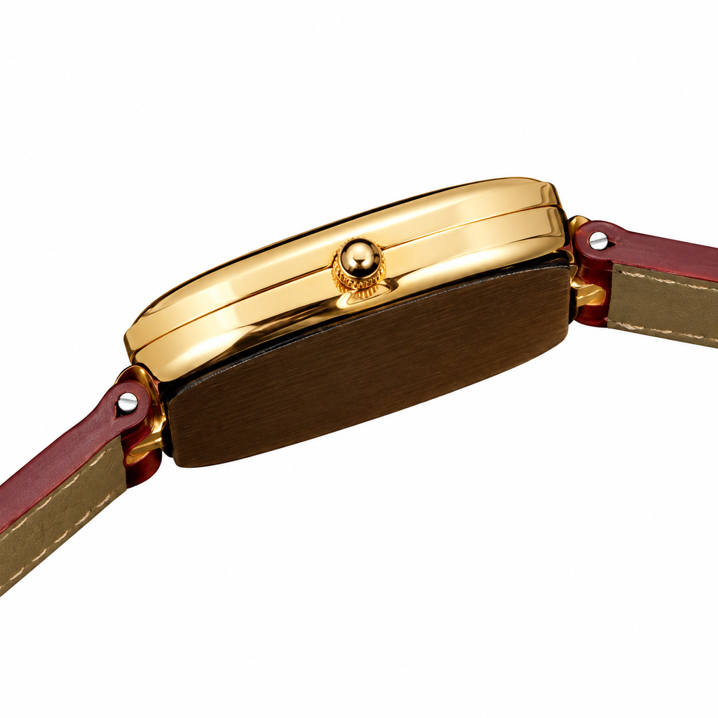 Patek Philippe Men's Watch – Rectangular Steel Automatic