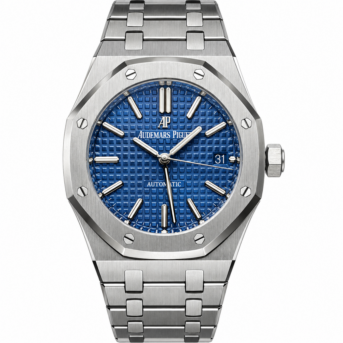 Audemars Piguet Royal Oak 41mm Steel Blue Dial Watch