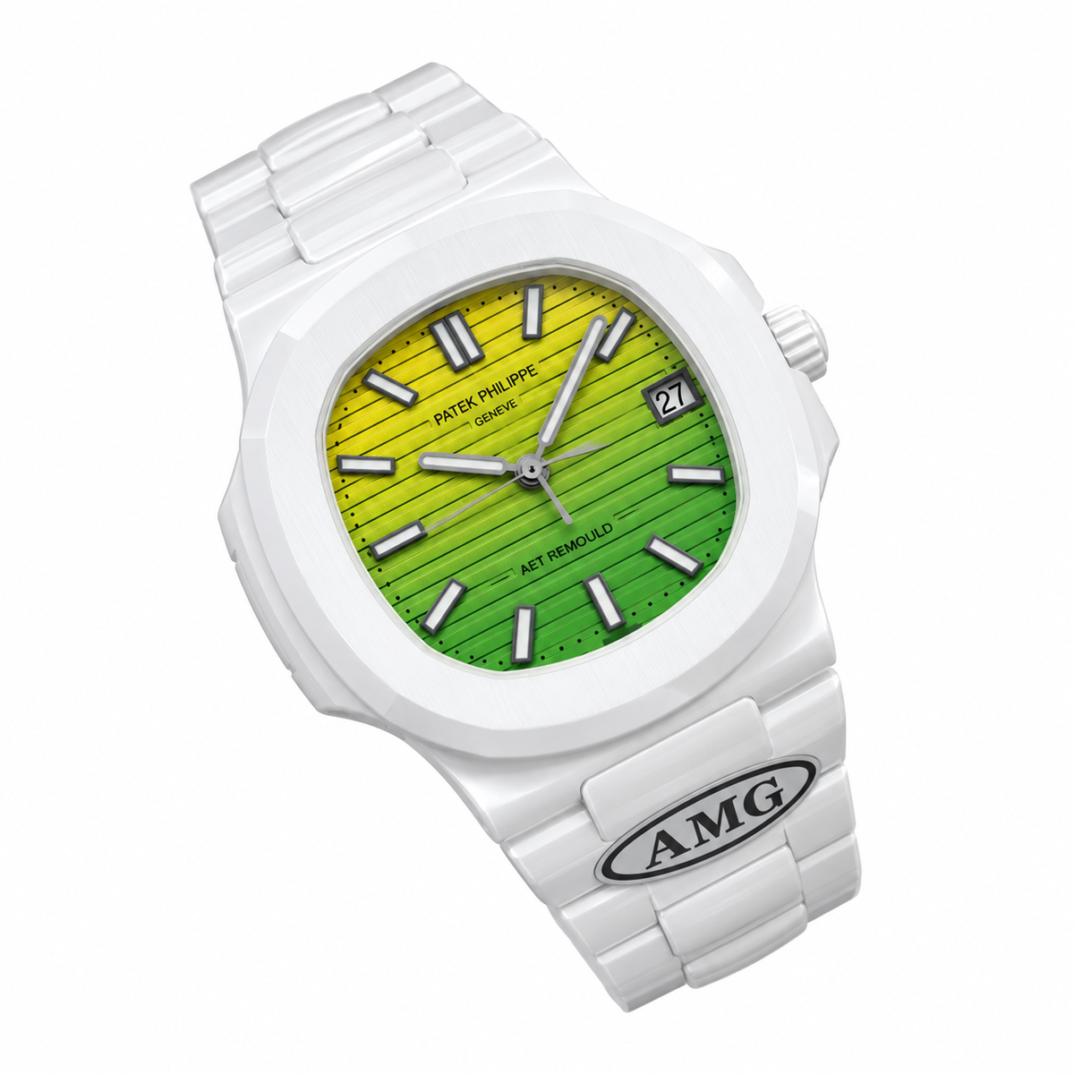 Patek Philippe Nautilus White Ceramic AMG Edition