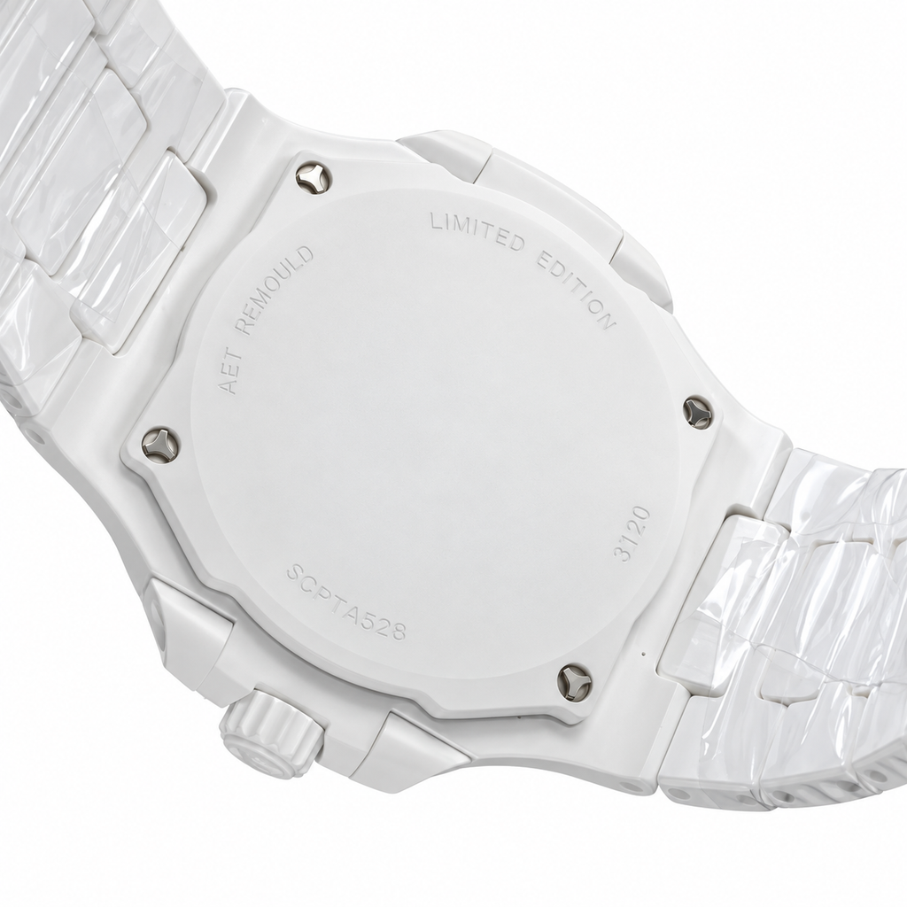 Patek Philippe Nautilus White Ceramic Tiffany Blue