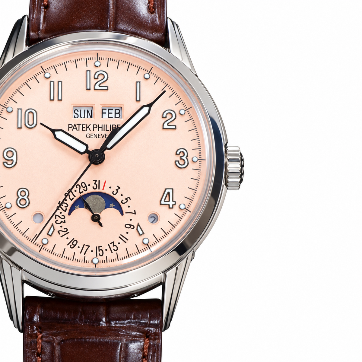 Patek Philippe Grand Complications 5320G White Gold Salmon Perpetual Calendar