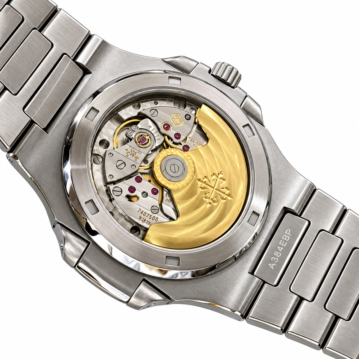 Patek Philippe Nautilus Emerald Baguette Bezel Steel