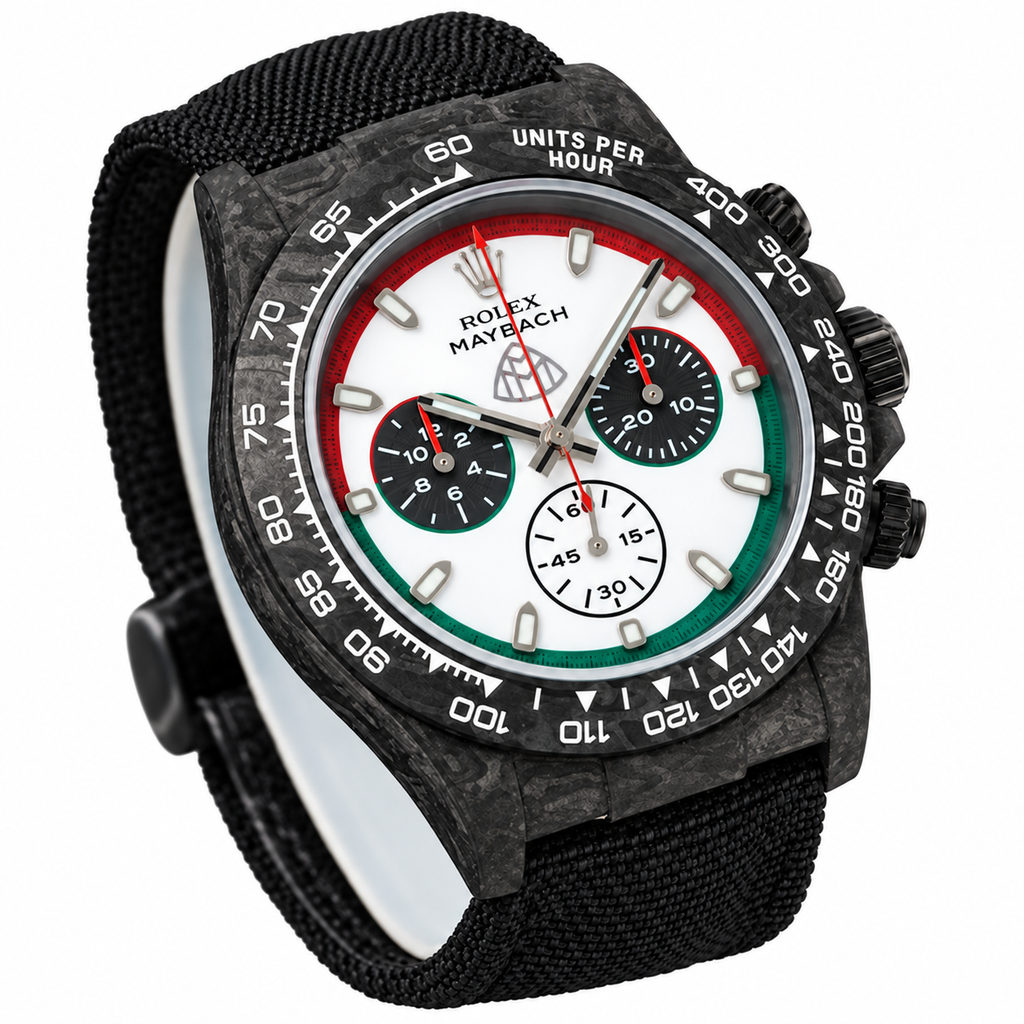 Rolex 40mm Luxury Watch — 40×12mm Slim Profile