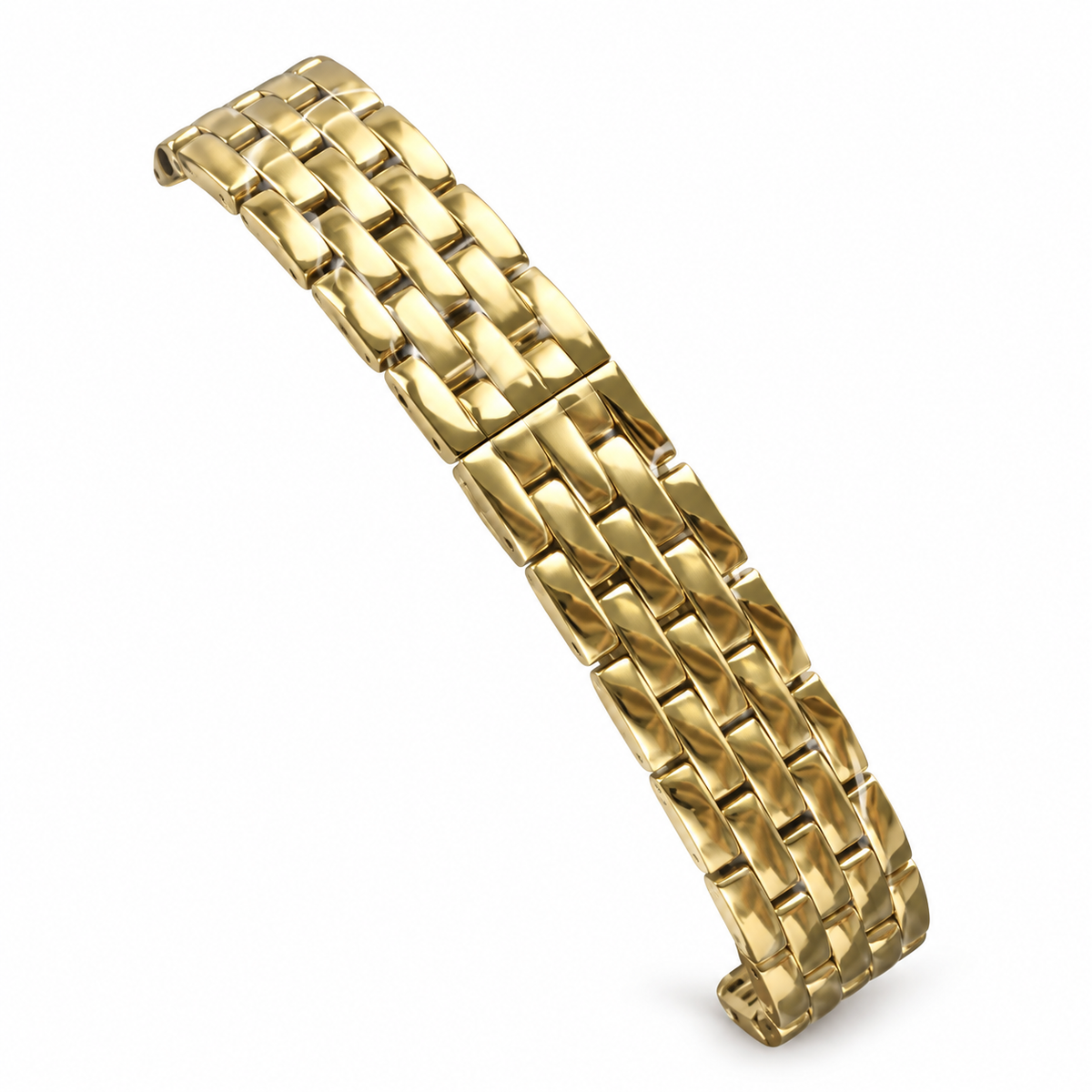 Cartier Panthère de Cartier Yellow Gold Diamond Bezel Pavé Dial Gold Bracelet Watch