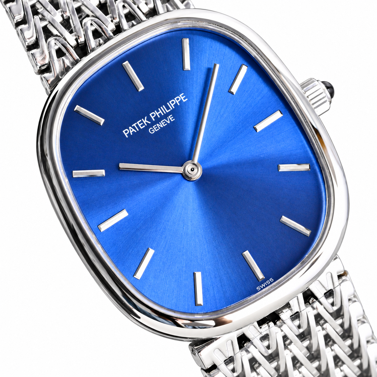 Patek Philippe Moon Phase Annual Calendar Diamond Watch