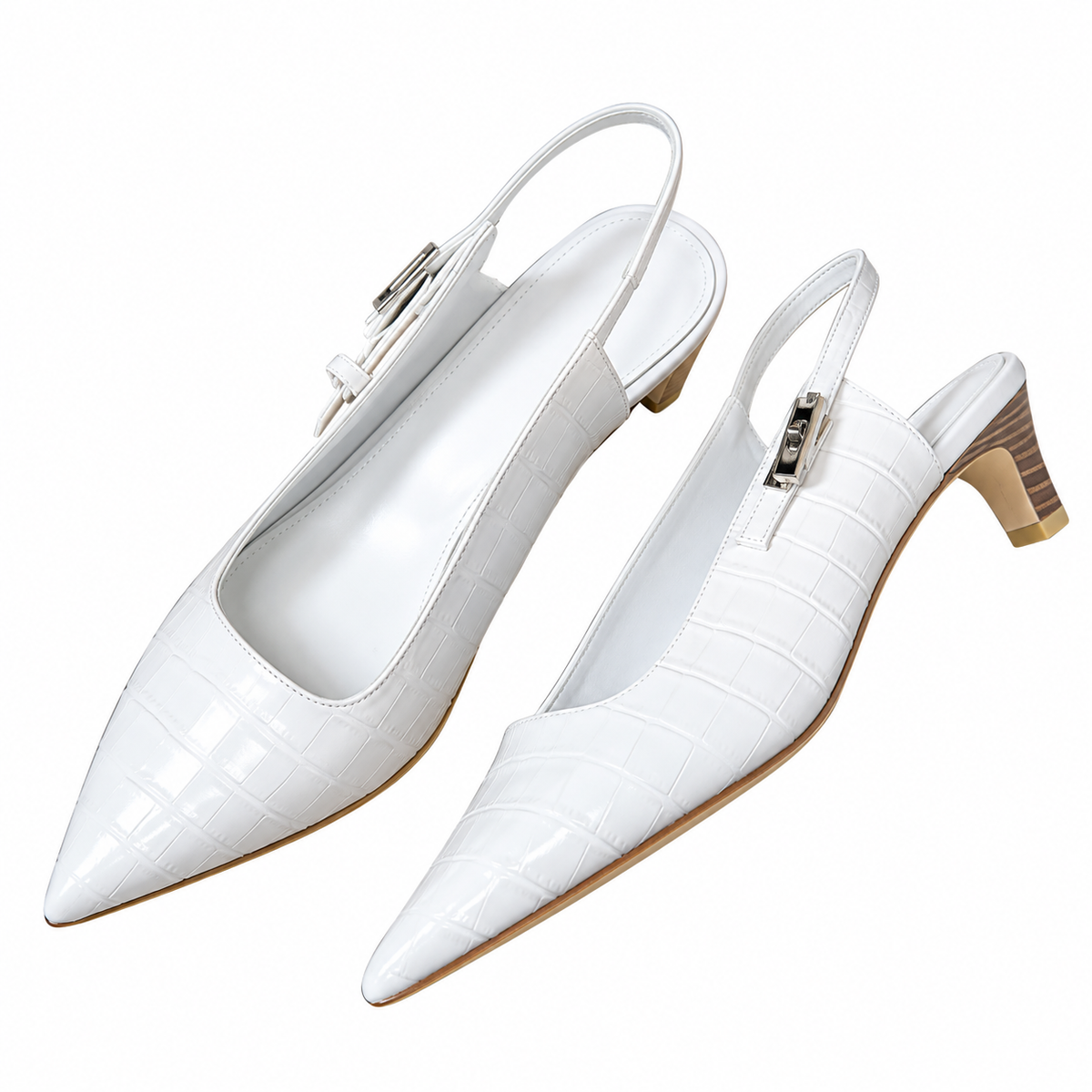 Hermès | Women’s Heeled Calfskin Shoes | Elevated French Luxury for Every Occasion
