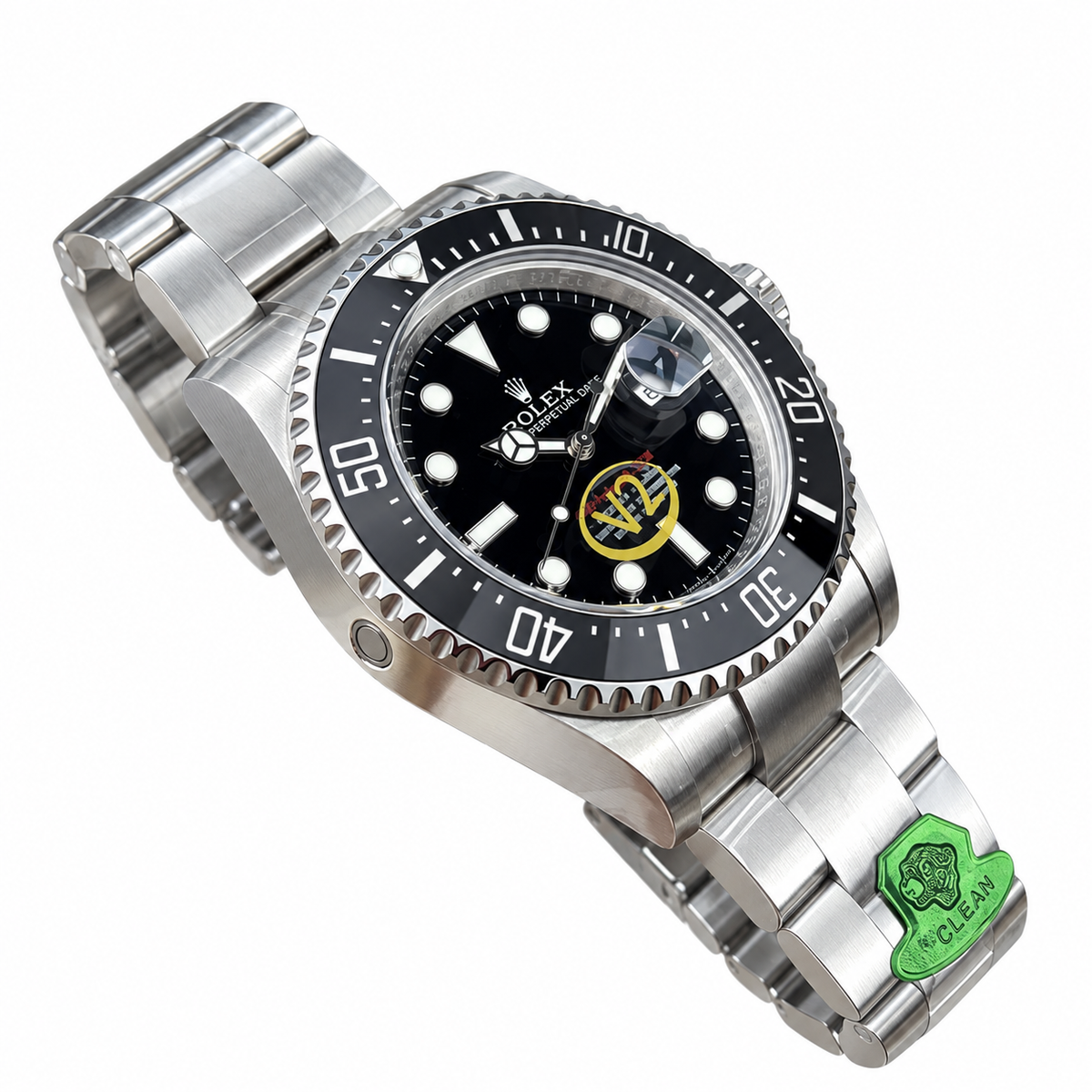 Rolex Submariner Date Black Dial Ceramic Bezel Oyster Bracelet Oystersteel