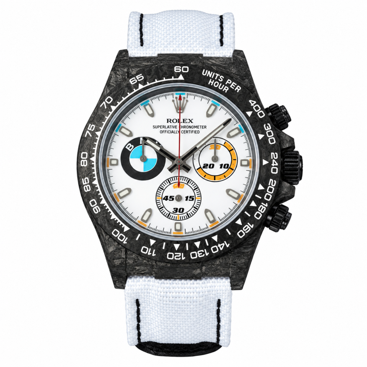 Rolex 40mm Luxury Watch — 40×12mm Slim Profile