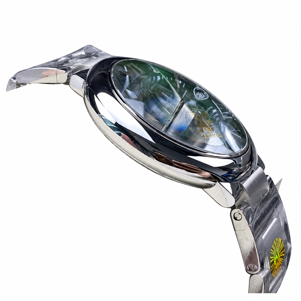 Cartier Ballon Bleu de Cartier 42mm Stainless Steel Green Dial Roman Numeral Steel Bracelet Automatic Watch