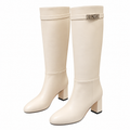 Hermès | Women’s Artisan Calfskin Low-Heel Shoes | Quiet Luxury French Design