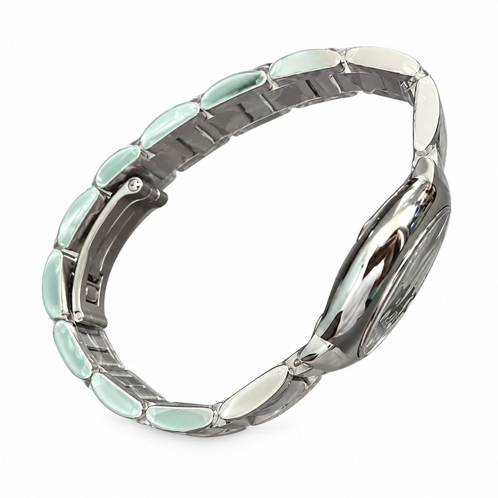 Cartier Ballon Bleu de Cartier Steel White Dial Steel Bracelet Ladies Watch