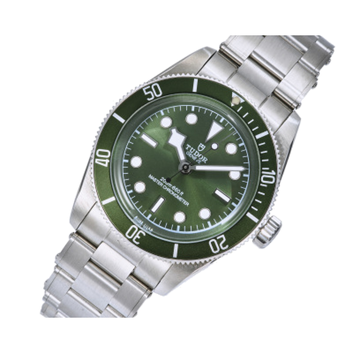 Tudor Black Bay Steel Green Bezel Green Dial Steel Bracelet Watch 41mm
