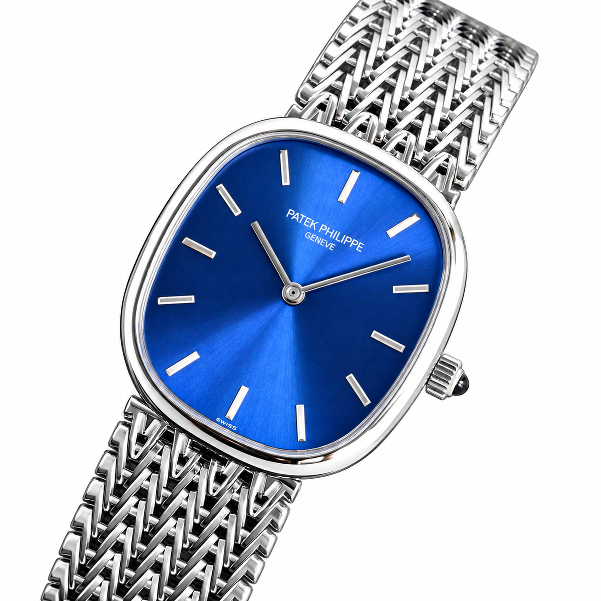 Patek Philippe Moon Phase Annual Calendar Diamond Watch