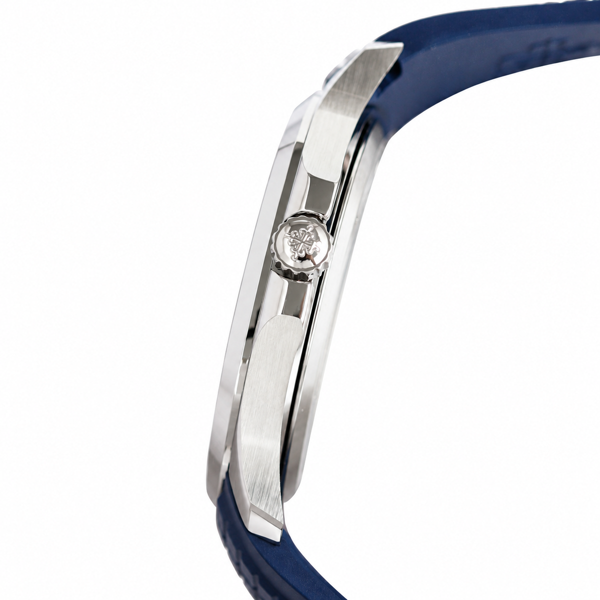 Patek Philippe Aquanaut Blue Dial Steel Mens 40.8mm